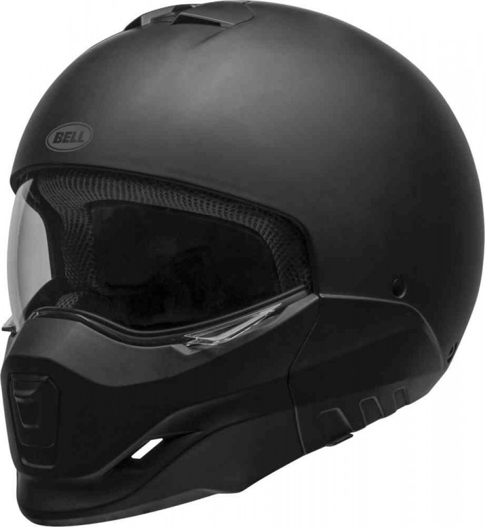 Мотошлем модуляр Bell Broozer Solid 06 Черный матовый 8007953006