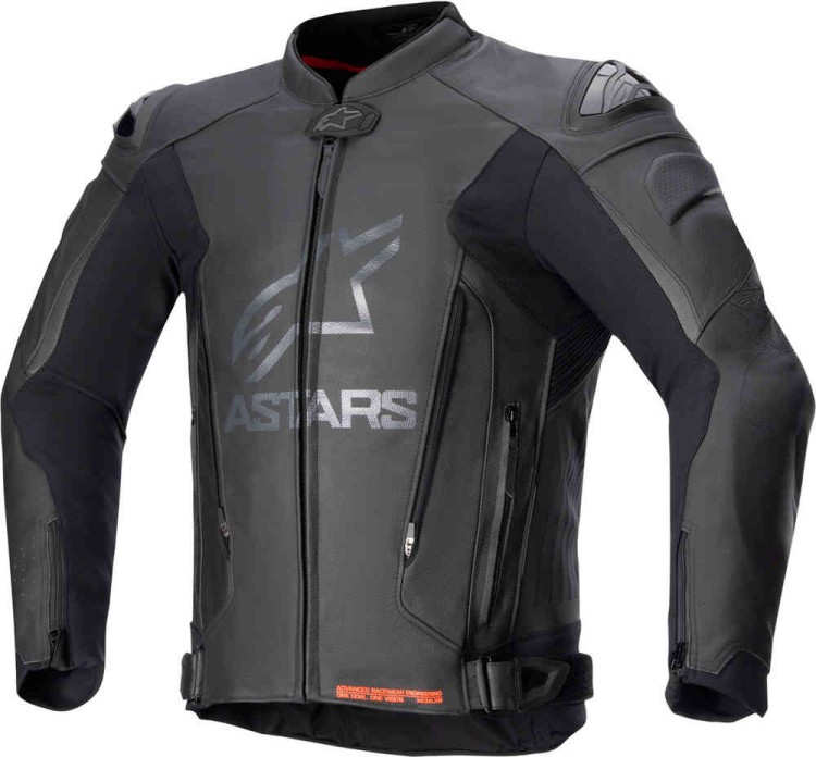 Мотокуртка кожаная мужская Alpinestars GP Plus V4
