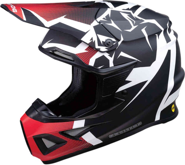 Мотошлем для мотокросса и эндуро Moose Racing F.I. Agroid MIPS