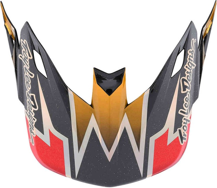 Troy Lee Designs SE5 Lightning Черный/Золотистый 173325001
