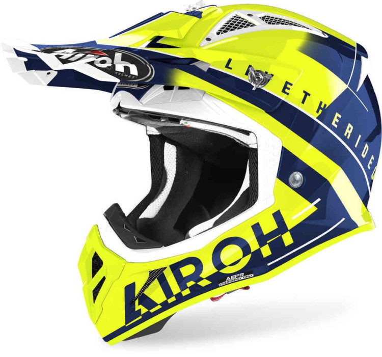 Мотошлем для мотокросса и эндуро Airoh Aviator ACE Amaze