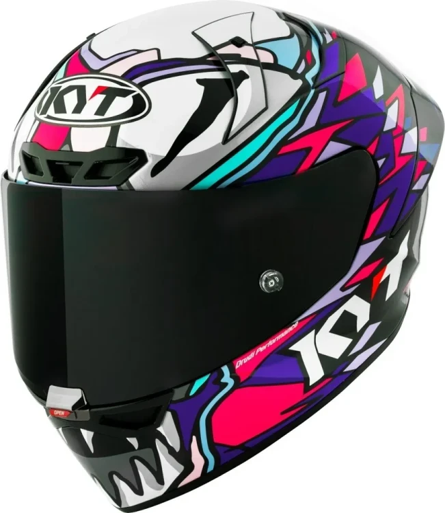 Мотошлем интеграл KYT KX-1 Race GP Bastianini Replica 2023