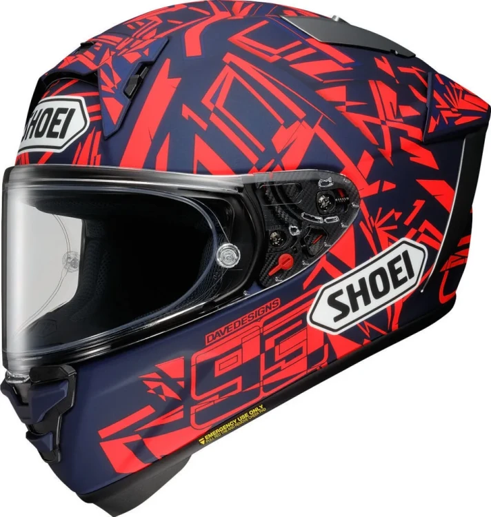 Мотошлем интеграл Shoei X-SPR Pro Marquez Dazzle