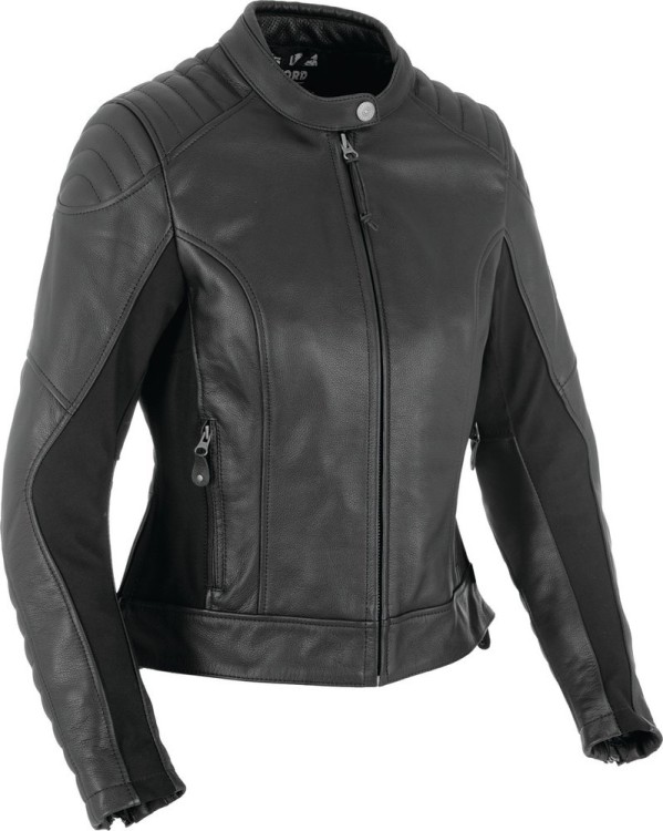 Мотокуртка кожаная женская Oxford Beckley Ladies