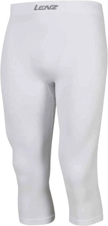 термобелье - штаны Lenz 1.0 3/4 Белый 239-23