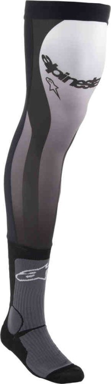 термобелье - носки Alpinestars Knee Brace Черный/Белый 4701324-12-S/M