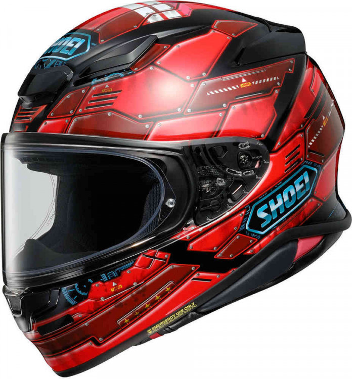 Мотошлем интеграл Shoei NXR 2 Fortress TC-1 (Красный) 11 16 113 1