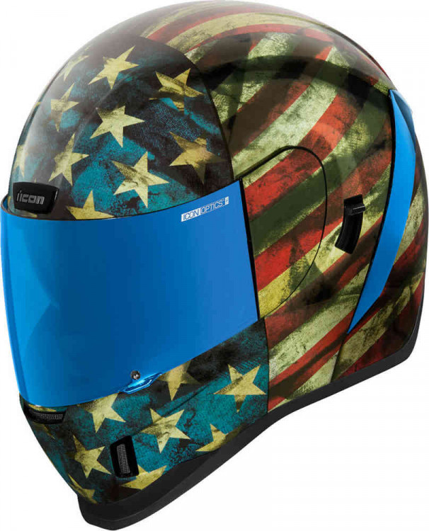 Мотошлем интеграл Icon Airform Old Glory  010114783