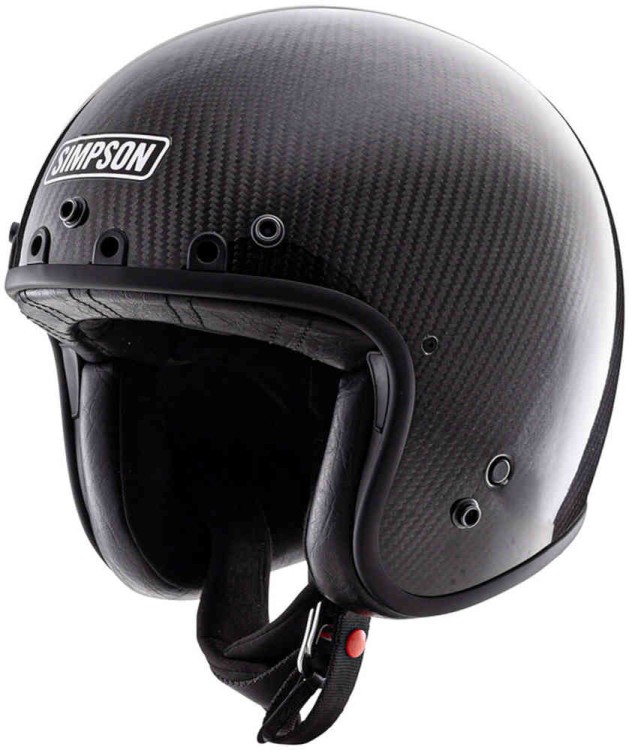 Мотошлем открытый Simpson Chopper Carbon