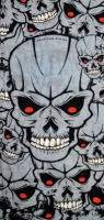 термобелье Modeka Skulls Grey  110630-7503-Stck