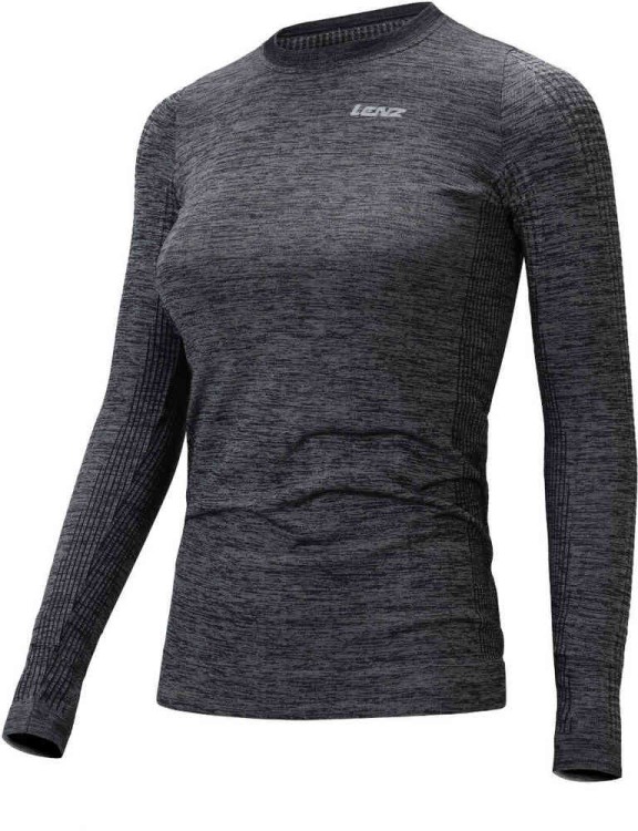 термобелье - майка женская Lenz 1.0 Women Longsleeve чёрный 227-12