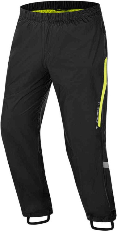 мотодождевик - штаны SHIMA HydroDry 2.0  HYDRODRY-2.0-PNT-BLK-FL-XS