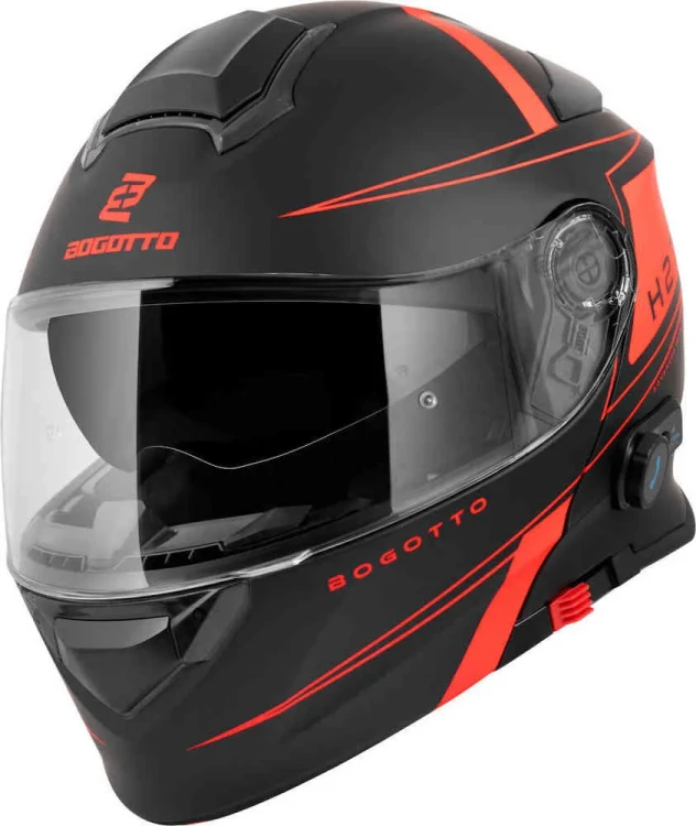 Мотошлем модуляр Bogotto H271 Taog Bluetooth-