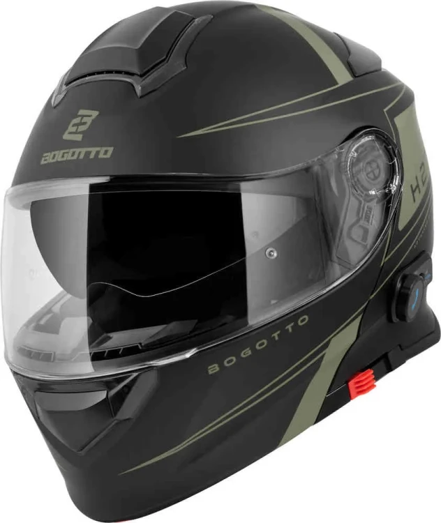 Мотошлем модуляр Bogotto H271 Taog Bluetooth-