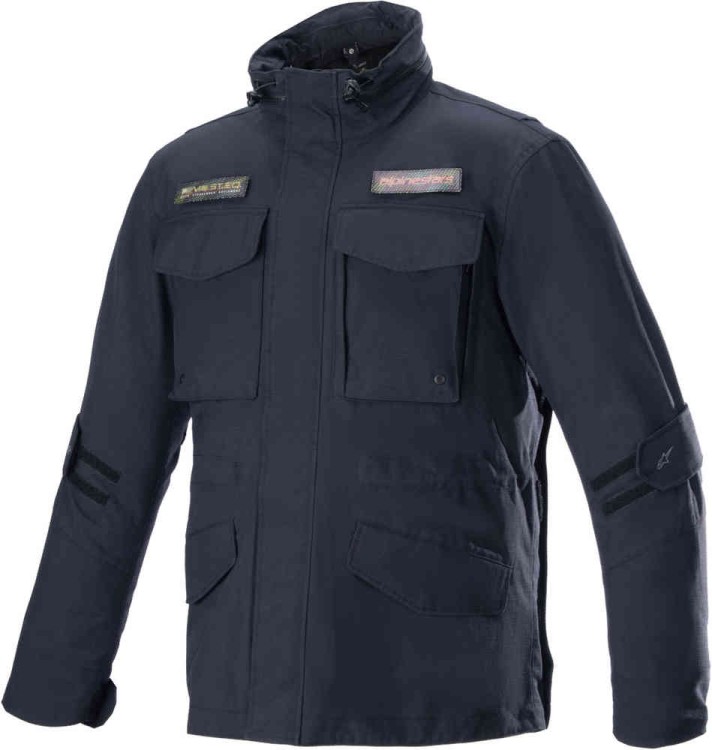 Мотокуртка текстильная мужская Alpinestars MO.ST.EQ Field чёрный 3201424-10-S
