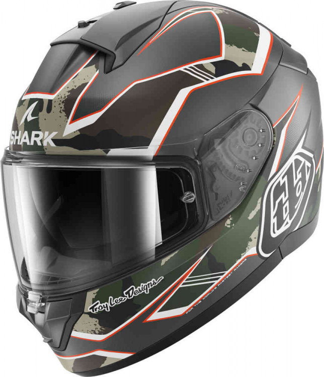 Мотошлем интеграл Shark Ridill 2 Matrix Camo Антрацитовый матовый HE1108E-AGN-M