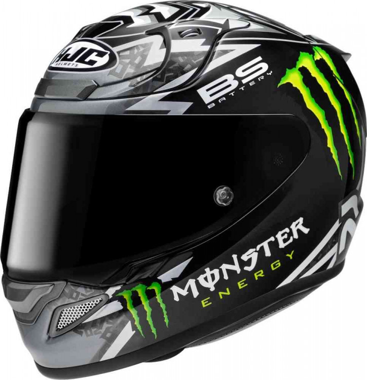 Мотошлем интеграл HJC RPHA 12 Quartararo Replica Black  13010511