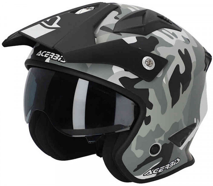 Мотошлем открытый Acerbis Aria 2023 Camo  0025055.743.066