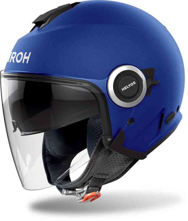 Мотошлем открытый Airoh Helios Color 06 Матовый синий HE619M