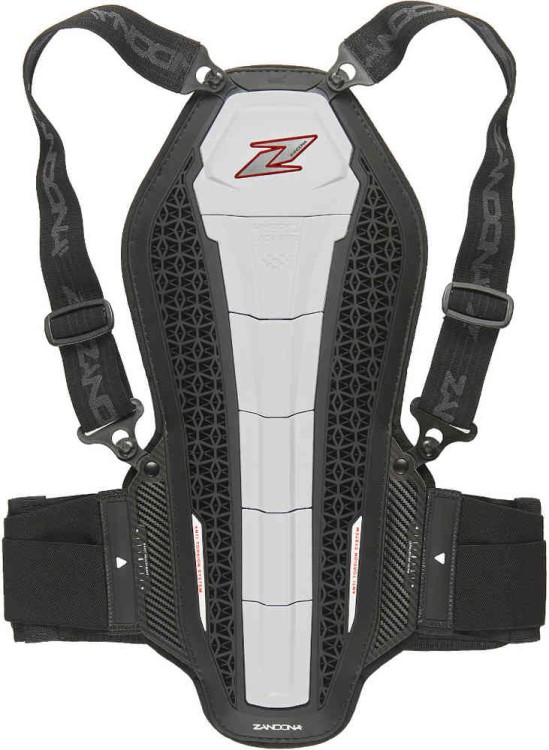Мотозащита Zandona Hybrid Back Pro X6 Белый 1306WEBK