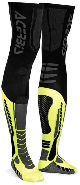 термобелье - носки Acerbis X-Leg Pro Черный/Желтый 0021693.318.063