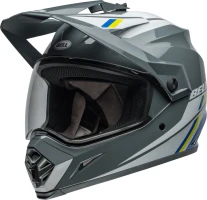 Мотоэкипировка для мотокросса и эндуро Bell MX-9 Adventure MIPS Alpine Серый/Белый 8007970011