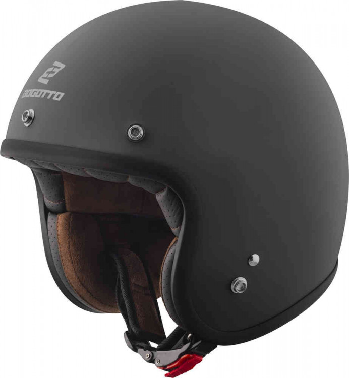 Мотошлем открытый Bogotto H541 Solid Черный матовый BGT-05-MH-087-1010-XS