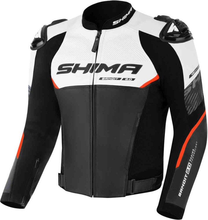 Мотокуртка кожаная мужская SHIMA Bandit 2.0