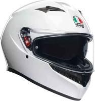 Мотошлем интеграл AGV K3 Mono White