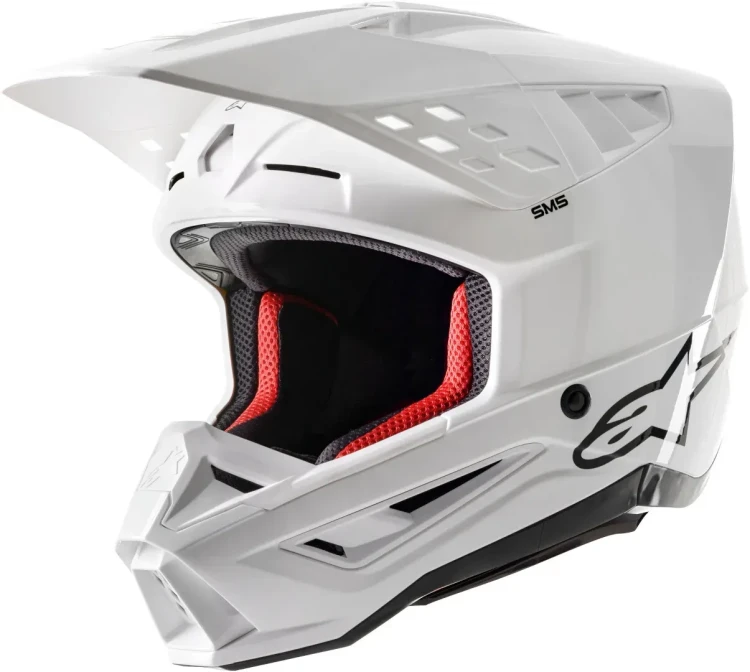Мотошлем для мотокросса и эндуро Alpinestars S-M5 Solid 2024