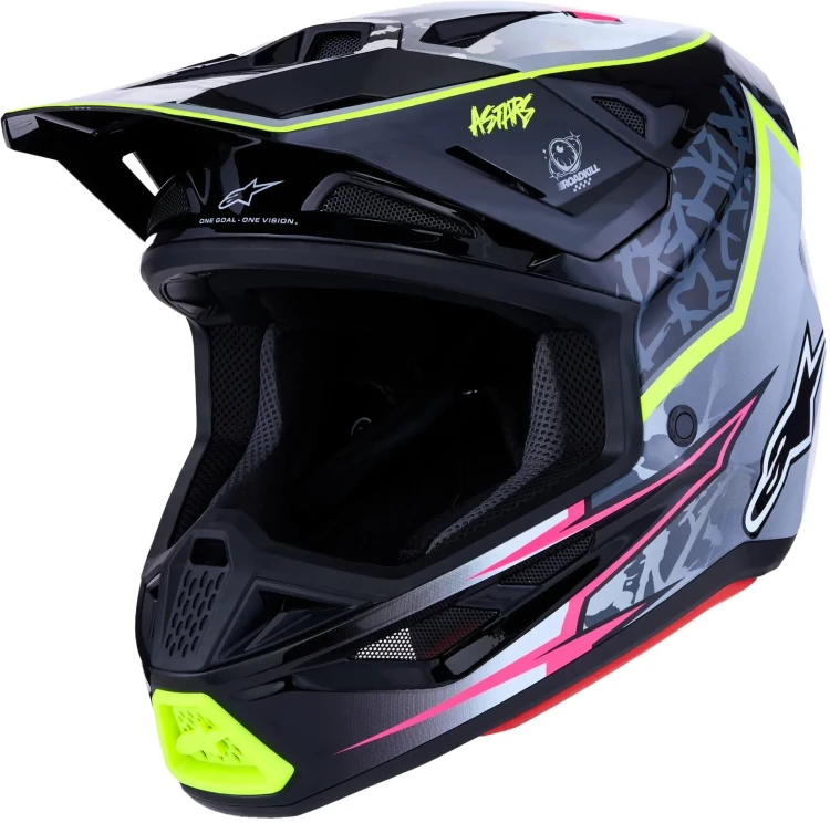 Мотошлем для мотокросса и эндуро Alpinestars S-M7 Blaster