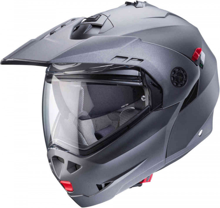Мотошлем модуляр Caberg Tourmax X Матовый серый CA10088019-L