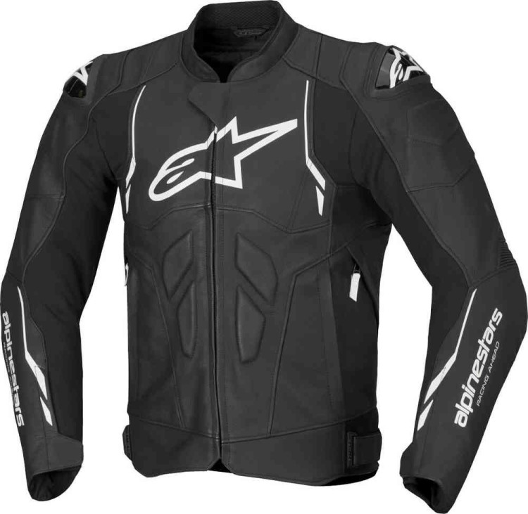 Мотокуртка кожаная мужская Alpinestars Dusk