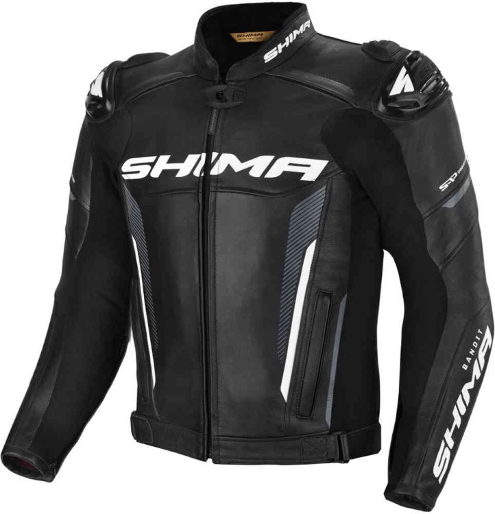 Мотокуртка кожаная мужская SHIMA Bandit
