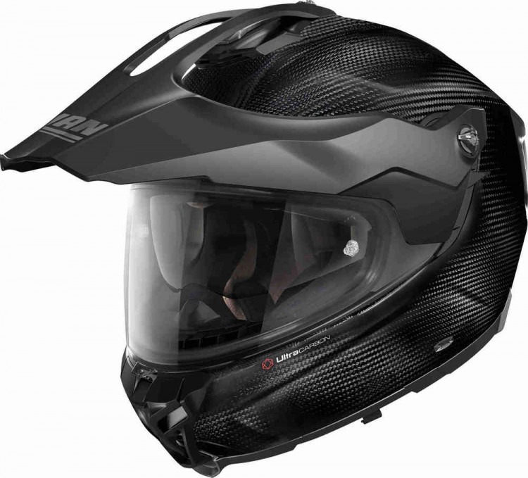 Мотошлем для мотокросса и эндуро Nolan X-552 Ultra Carbon Puro N-Com Матовый карбоновый XU50003821027
