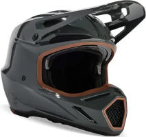 Мотошлем для мотокросса и эндуро FOX V3 RS Carbon Solid MIPS