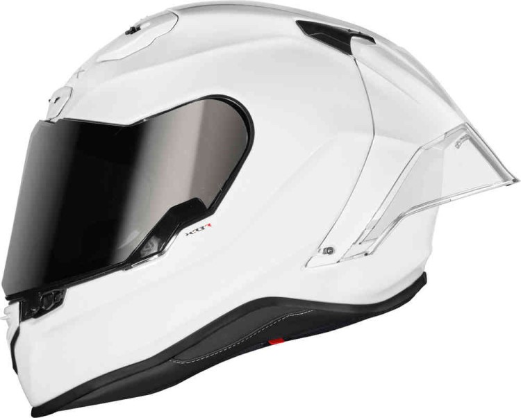 Мотошлем интеграл Nexx X.R3R Plain перламутровый белый 01XR3003330180XL