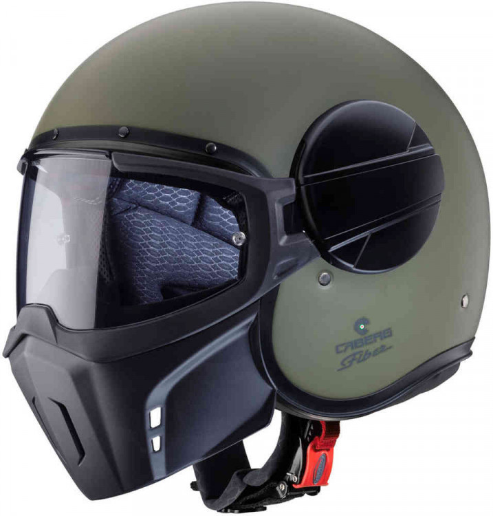 Мотошлем открытый Caberg Ghost X Матовый оливковый CA20040008-M
