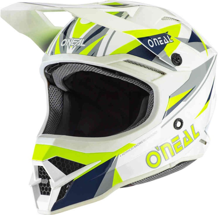 Мотошлем для мотокросса и эндуро Oneal 3Series Triz