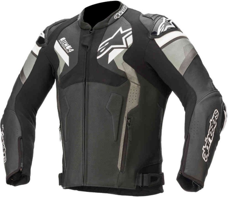 Мотокуртка кожаная мужская Alpinestars Atem V4