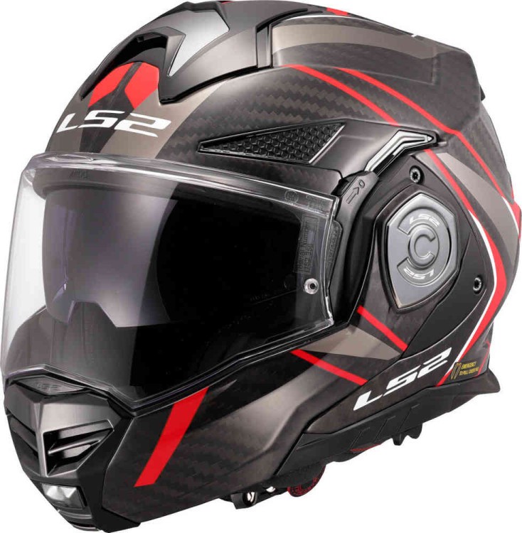 Мотошлем модуляр LS2 FF901 Advant X Carbon Future II