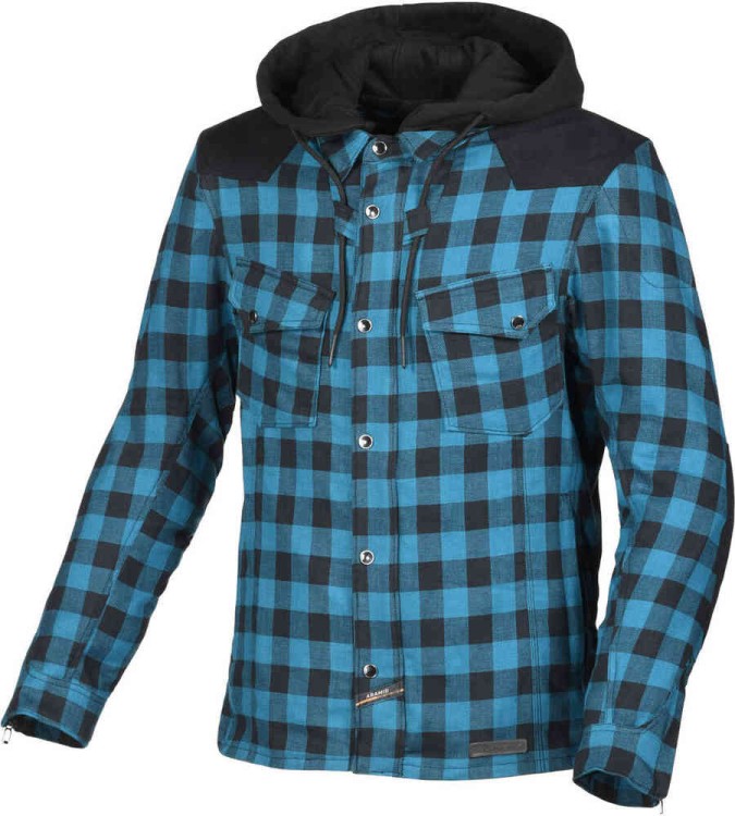 Мотокуртка текстильная мужская Macna Inland Plaid