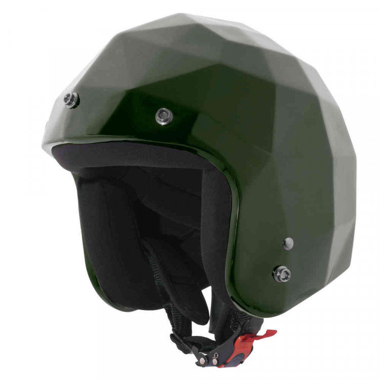 Мотошлем открытый HolyFreedom Stealth Зеленый SH06-M