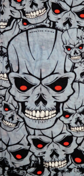 термобелье Modeka Skulls Grey  110630-7503-Stck