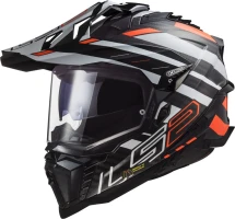 Мотошлем для мотокросса и эндуро LS2 MX701 Explorer Carbon Edge