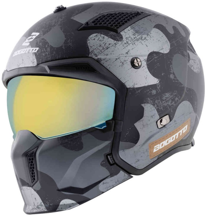 Мотошлем открытый Bogotto Radic Camo 22.06