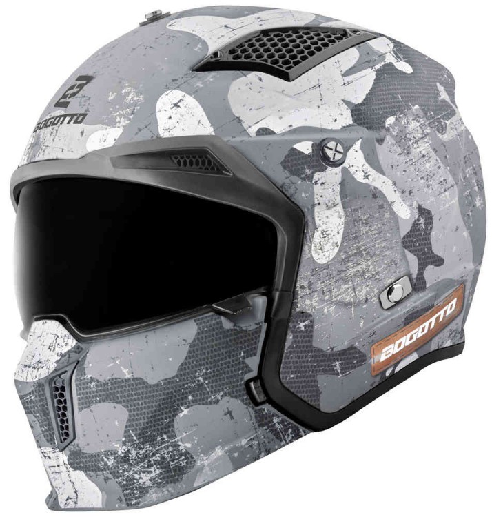 Мотошлем открытый Bogotto Radic Camo 22.06