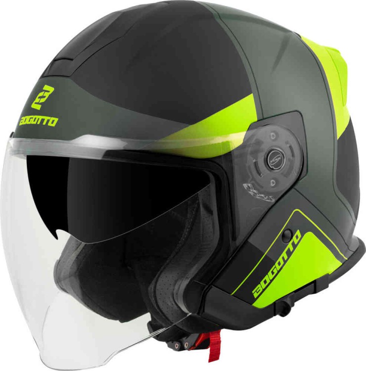 Мотошлем открытый Bogotto H586 City-B