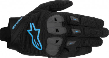 Мотоперчатки для города, спорта и туринга Alpinestars Sp X 1 Черный/Синий 3570125-1497-S