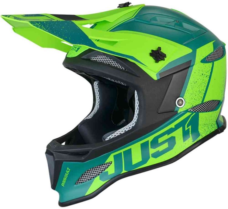 Мотошлем для мотокросса и эндуро Just1 JDH Assault Mips Downhill